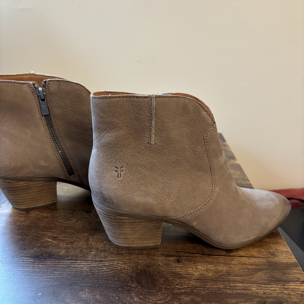 Taupe Ankle Boots